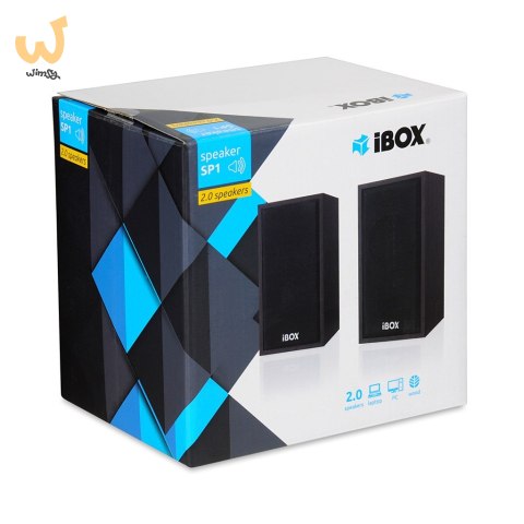Zestaw głośników IBOX IGLSP1B (2.0; ciemne drewno) Zestaw głośników IBOX IGLSP1B (2.0; ciemne drewno)