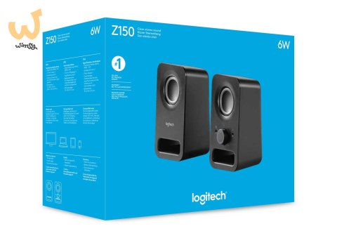 Zestaw głośników Logitech 980-000814 (2.0; kolor czarny) Zestaw głośników Logitech 980-000814 (2.0; kolor czarny)