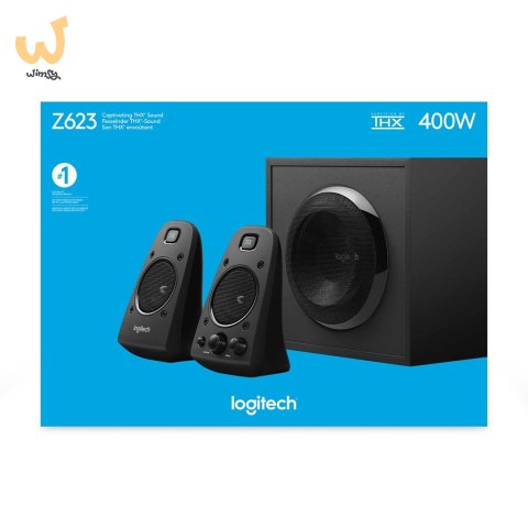 Zestaw głośników Logitech Z-623 Speaker 980-000403 (2.1; kolor czarny) Zestaw głośników Logitech Z-623 Speaker 980-000403 (2.1; kolor czarny)