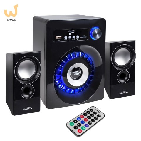 Zestaw głośników komputerowe AUDIOCORE AC910 (2.1; kolor czarny) Zestaw głośników komputerowe AUDIOCORE AC910 (2.1; kolor czarny)