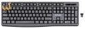 Activejet K-3803SW Klawiatura bezprzewodowa zasilanie baterią 1x 1,5V AAA czarna