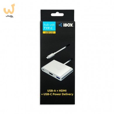 Adapter IBOX IUH3CFT1 (kolor srebrny) Adapter IBOX IUH3CFT1 (kolor srebrny)