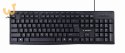 GEMBIRD KLAWIATURA MULTIMEDIALNA KB-UM-107 USB, US LAYOUT, CZARNA