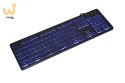 GEMBIRD KLAWIATURA MULTIMEDIALNA Z TRÓJKOLOROWYM PODŚWIETLENIEM USB, US LAYOUT, CZARNA