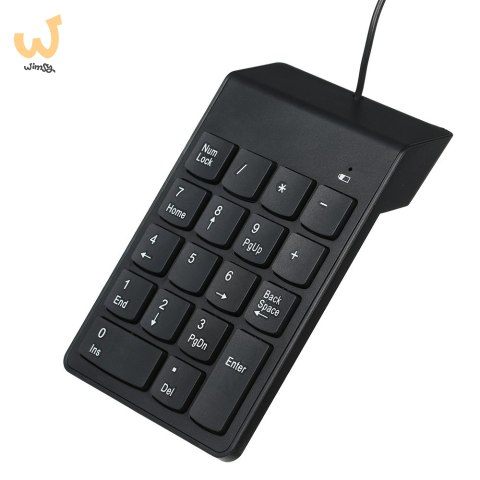 GEMBIRD KLAWIATURA NUMERYCZNA KPD-U-03 USB, US LAYOUT, 18 KLAWISZY, CZARNA GEMBIRD KLAWIATURA NUMERYCZNA KPD-U-03 USB, US LAYOUT, 18 KLAWISZY, CZARNA