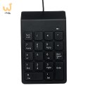 GEMBIRD KLAWIATURA NUMERYCZNA KPD-U-03 USB, US LAYOUT, 18 KLAWISZY, CZARNA