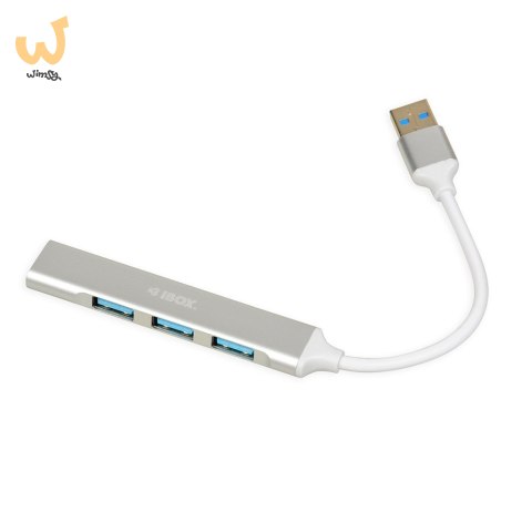 HUB I-BOX 4-PORTOWY USB3.0 + USB 2.0, SLIM HUB I-BOX 4-PORTOWY USB3.0 + USB 2.0, SLIM