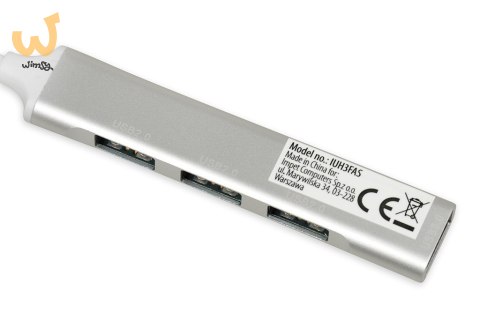 HUB I-BOX 4-PORTOWY USB3.0 + USB 2.0, SLIM HUB I-BOX 4-PORTOWY USB3.0 + USB 2.0, SLIM