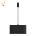 Hub Belkin USB-C Multimedia Adapter 4-in-1 Core Hub 1x4k HDMI/1xVGA/1xUSB-A/1xRJ45 Gigabit Black