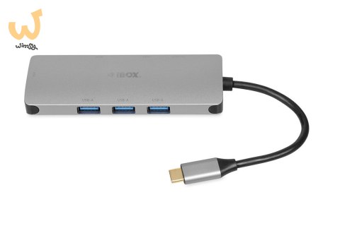 IBOX HUB USB IUH3RJ4K USB3.2 LAN HDMI 4K PD100W IBOX HUB USB IUH3RJ4K USB3.2 LAN HDMI 4K PD100W