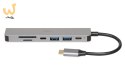 IBOX HUB USB IUH3SL4K SLIM USB3.2 HDMI 4K PD100W