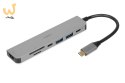 IBOX HUB USB IUH3SL4K SLIM USB3.2 HDMI 4K PD100W