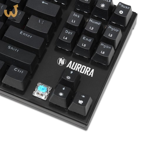 KLAWIATURA I-BOX AURORA K-2R RGB, MECHANICZNA, BLUE SWITCH, GAMING KLAWIATURA I-BOX AURORA K-2R RGB, MECHANICZNA, BLUE SWITCH, GAMING