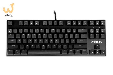 KLAWIATURA I-BOX AURORA K-2R RGB, MECHANICZNA, BLUE SWITCH, GAMING KLAWIATURA I-BOX AURORA K-2R RGB, MECHANICZNA, BLUE SWITCH, GAMING
