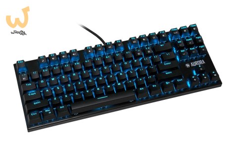 KLAWIATURA I-BOX AURORA K-2R RGB, MECHANICZNA, BLUE SWITCH, GAMING KLAWIATURA I-BOX AURORA K-2R RGB, MECHANICZNA, BLUE SWITCH, GAMING