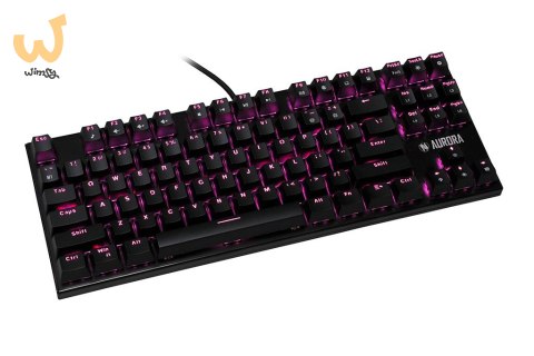 KLAWIATURA I-BOX AURORA K-2R RGB, MECHANICZNA, BLUE SWITCH, GAMING KLAWIATURA I-BOX AURORA K-2R RGB, MECHANICZNA, BLUE SWITCH, GAMING