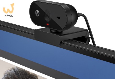Kamera internetowa HP 320 Full HD Webcam USB czarna 53X26AA Kamera internetowa HP 320 Full HD Webcam USB czarna 53X26AA