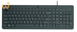 Klawiatura HP 150 Wired Keyboard przewodowa czarna 664R5AA