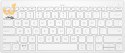 Klawiatura HP 350 Compact Multi-Device Bluetooth Keyboard bezprzewodowa biała 692T0AA