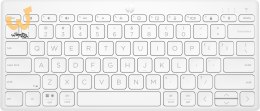 Klawiatura HP 350 Compact Multi-Device Bluetooth Keyboard bezprzewodowa biała 692T0AA