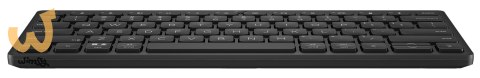 Klawiatura HP 350 Compact Multi-Device Bluetooth Keyboard bezprzewodowa czarna 692S8AA Klawiatura HP 350 Compact Multi-Device Bluetooth Keyboard bezprzewodowa czarna 692S8AA