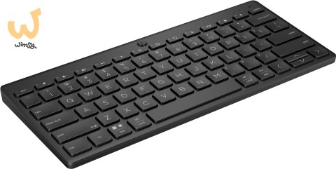 Klawiatura HP 350 Compact Multi-Device Bluetooth Keyboard bezprzewodowa czarna 692S8AA Klawiatura HP 350 Compact Multi-Device Bluetooth Keyboard bezprzewodowa czarna 692S8AA