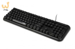Klawiatura IBOX PULSAR IKS620 (USB 2.0; (US); kolor czarny)