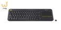 Klawiatura Logitech K400 920-007145 (USB 2.0; kolor czarny