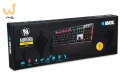 Klawiatura mechaniczna IBOX AURORA K-4 RGB IKGMK4 (USB; (US); kolor czarny)