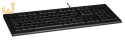 Klawiatura membranowa A4 TECH Kr-85 A4TKLA19739 (USB 2.0; (US); kolor czarny)