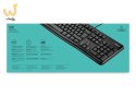 Klawiatura membranowa Logitech K120 920-002479 (USB 2.0; (US); kolor czarny)