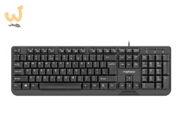 Klawiatura membranowa NATEC Trout US NKL-0967 (USB 2.0; (EN); kolor czarny)