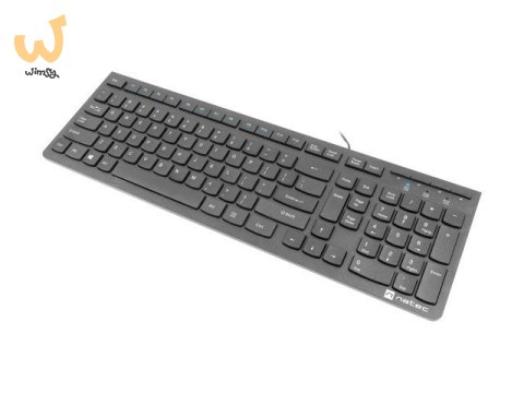 NATEC KLAWIATURA DISCUS 2 US SLIM CZARNA NKL-1829 NATEC KLAWIATURA DISCUS 2 US SLIM CZARNA NKL-1829
