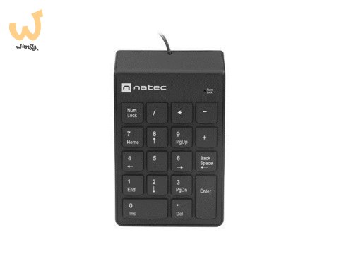 NATEC KLAWIATURA NUMERYCZNA GOBY 2 USB CZARNA NKL-2022 NATEC KLAWIATURA NUMERYCZNA GOBY 2 USB CZARNA NKL-2022