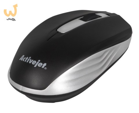 Activejet AMY-313 Mysz bezprzewodowa USB (optyczna; 1200 DPI; czarna) Activejet AMY-313 Mysz bezprzewodowa USB (optyczna; 1200 DPI; czarna)