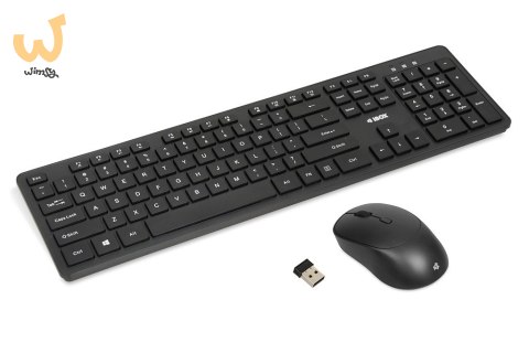 IBOX ZESTAW BEZPRZEWODOWY KLAWIATURA + MYSZ WORKSTATION PRO KIT IBOX ZESTAW BEZPRZEWODOWY KLAWIATURA + MYSZ WORKSTATION PRO KIT