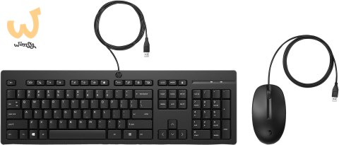 Klawiatura HP 225 Wired Mouse and Keyboard Combo-EURO Klawiatura HP 225 Wired Mouse and Keyboard Combo-EURO