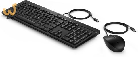Klawiatura HP 225 Wired Mouse and Keyboard Combo-EURO Klawiatura HP 225 Wired Mouse and Keyboard Combo-EURO