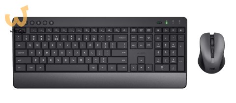 Klawiatura i mysz TRUST TREZO WIRELESS DESKSET ECO US Klawiatura i mysz TRUST TREZO WIRELESS DESKSET ECO US