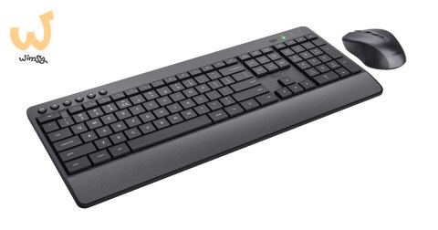 Klawiatura i mysz TRUST TREZO WIRELESS DESKSET ECO US Klawiatura i mysz TRUST TREZO WIRELESS DESKSET ECO US
