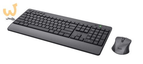 Klawiatura i mysz TRUST TREZO WIRELESS DESKSET ECO US Klawiatura i mysz TRUST TREZO WIRELESS DESKSET ECO US