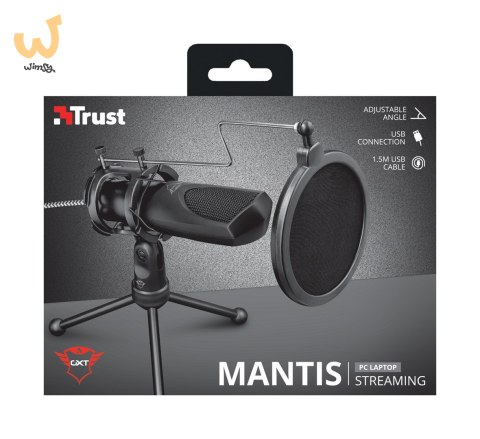 Mikrofon TRUST GXT 232 Mantis Streaming Black Mikrofon TRUST GXT 232 Mantis Streaming Black