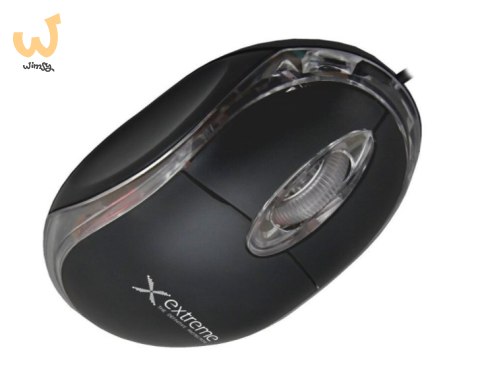 Mysz EXTREME XM102K (optyczna; 1000 DPI; kolor czarny) Mysz EXTREME XM102K (optyczna; 1000 DPI; kolor czarny)