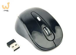 Mysz GEMBIRD MUSW-6B-01 (optyczna; 1600 DPI; kolor czarny)