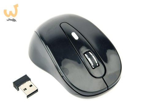 Mysz GEMBIRD MUSW-6B-01 (optyczna; 1600 DPI; kolor czarny)