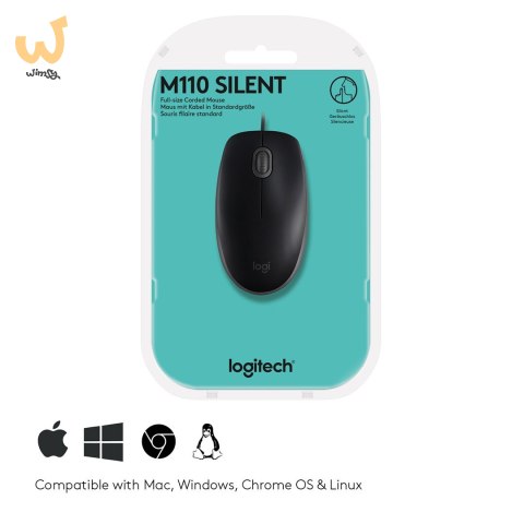 Mysz Logitech 910-005508 (optyczna; 1000 DPI; kolor czarny) Mysz Logitech 910-005508 (optyczna; 1000 DPI; kolor czarny)