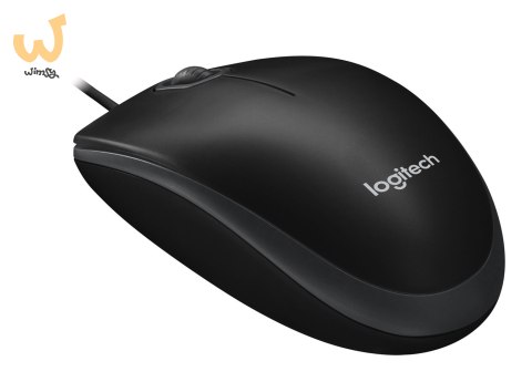 Mysz Logitech B100 910-003357 (optyczna; 800 DPI; kolor czarny) Mysz Logitech B100 910-003357 (optyczna; 800 DPI; kolor czarny)