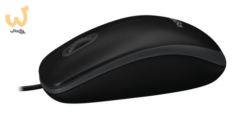 Mysz Logitech B100 910-003357 (optyczna; 800 DPI; kolor czarny) Mysz Logitech B100 910-003357 (optyczna; 800 DPI; kolor czarny)