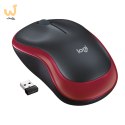 Mysz Logitech M185 910-002240 (optyczna; 1000 DPI; kolor czerwony)