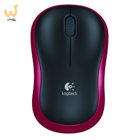 Mysz Logitech M185 910-002240 (optyczna; 1000 DPI; kolor czerwony) Mysz Logitech M185 910-002240 (optyczna; 1000 DPI; kolor czerwony)